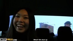 Sexy asian in pick up porno movie Yiki