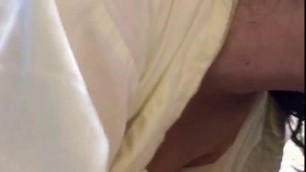Hotel robe Jp girl suck off cum in mouth and spit
