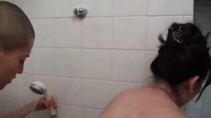 Japanese mom son sex on bathroom