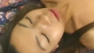 Cock Sucking Japanese Gets her Tight Twat Fucked