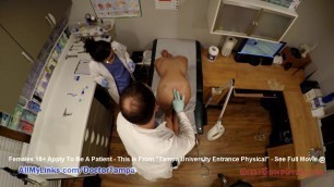 Sandra Chappelle’s Student Gyno Exam By Doctor From Tampa On Spy Cam