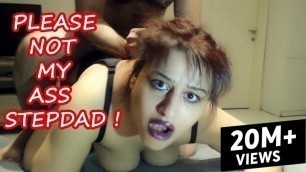 Beautiful young College Slut fucked ANALLY by Stepdad.