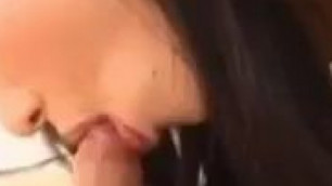 Shy Asian Gets Her Pink Pusys Licked And Stuffed