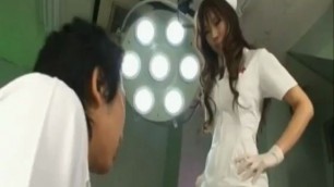 Sexy Asian Nurse Serina Hayakawa Enjoys Sucking Her Patients
