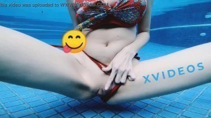 Swimming Pool Porn Sensations for Young Asian Teen